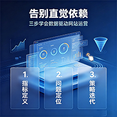 铜仁建站-告别直觉依赖：三步学会数据驱动网站运营