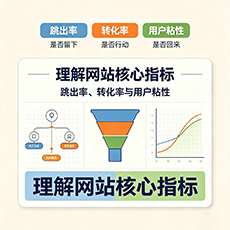 铜仁建站-理解网站核心指标：跳出率、转化率与用户粘性