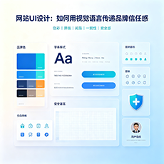 铜仁建站-网站UI设计：如何用视觉语言传递品牌信任感