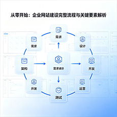 江口建站-从零开始：企业网站建设完整流程与关键要素解析