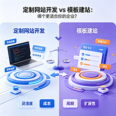 万山建站-定制网站开发 vs 模板建站：哪个更适合你的企业？